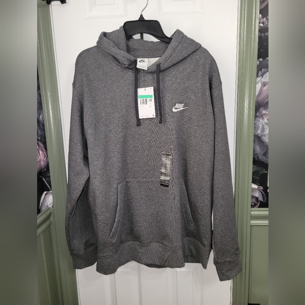 Mens XL gray Nike hoodie